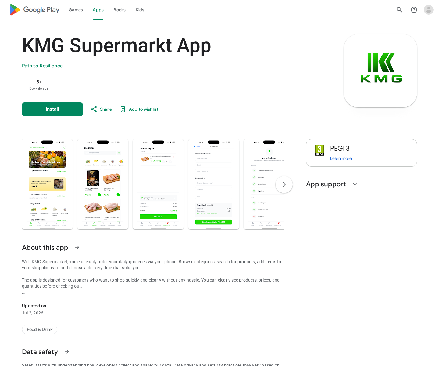 KMG Supermarkt App Google Play