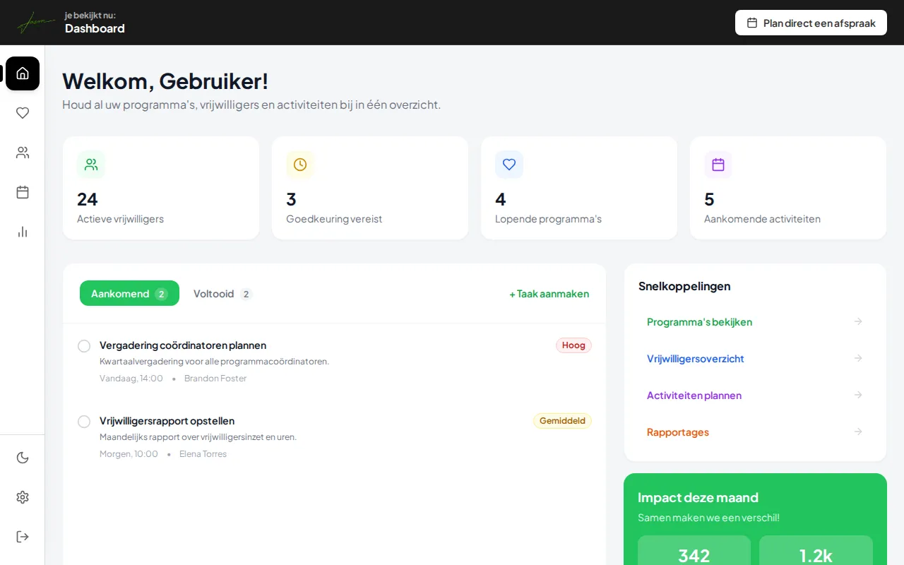 Healthcare Providers Portal homepage mockup